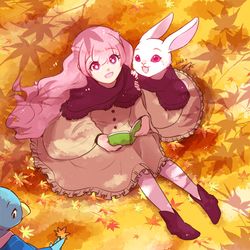 This is a pixiv picture whose title is 秋の風.