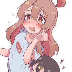 This is a pixiv picture whose title is 仲良し兄妹.