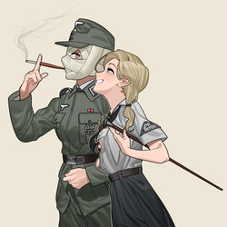 This is a pixiv picture whose title is Just the Two of Us.
