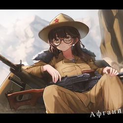 This is a pixiv picture whose title is 阿富汗苏军.