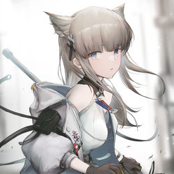 This is a pixiv picture whose title is アークナイツエンドフィールド ペリカ.