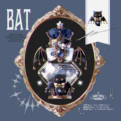 This is a pixiv picture whose title is 🦇/ HATTO.