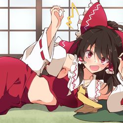 This is a pixiv picture whose title is 霊夢さん詰め合わせ⛩.