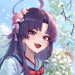 This is a pixiv picture whose title is ユカリ.