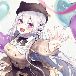 This is a pixiv picture whose title is 【お仕事】鳳玲天々ちゃん生誕記念グッズイラスト.