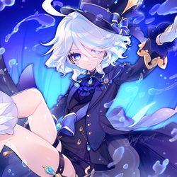 This is a pixiv picture whose title is フリーナさま.