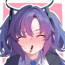 This is a pixiv picture whose title is ポッキーゲームユウカ.