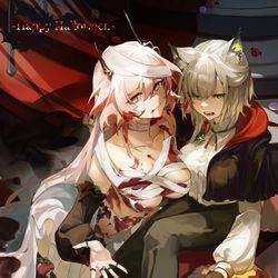 This is a pixiv picture whose title is Happy Halloween.