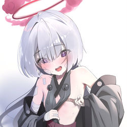 This is a pixiv picture whose title is ブルアカ / シュロ.