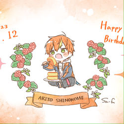 This is a pixiv picture whose title is ﾃﾞｲﾌﾞﾚｲｸｼﾉﾉﾒハピバ！！！！🎂🎉.