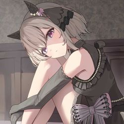 This is a pixiv picture whose title is 花嫁チャン.