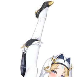 This is a pixiv picture whose title is ラプンツェル、見事なI字バランスだな.