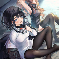 This is a pixiv picture whose title is 终末地的休憩.