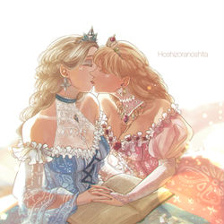 This is a pixiv picture whose title is 百合.