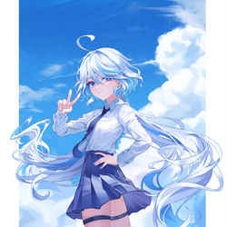 This is a pixiv picture whose title is 푸리나.