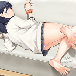 This is a pixiv picture whose title is 宝多六花.