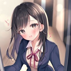 This is a pixiv picture whose title is 「せんせい、いらっしゃい」.