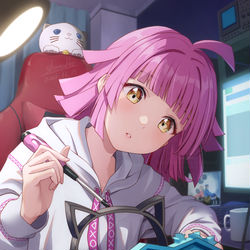 This is a pixiv picture whose title is オートエモーションコンバート璃奈ちゃんボード.