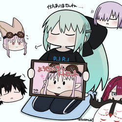 This is a pixiv picture whose title is トトロットのことを聞いたらすごい話してくれたモルガンさん.