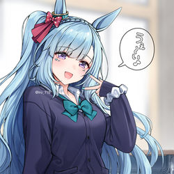 This is a pixiv picture whose title is メジロギャルダン.