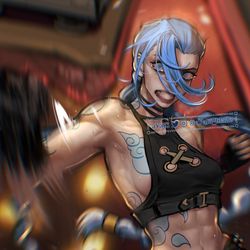 This is a pixiv picture whose title is Arcane見た.