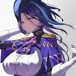 This is a pixiv picture whose title is クロリンデ.