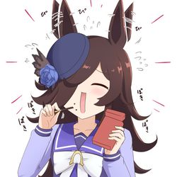 This is a pixiv picture whose title is ライスとポッキー.