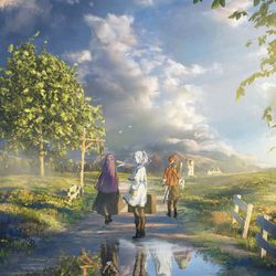 This is a pixiv picture whose title is 葬送のフリーレン.