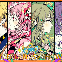 This is a pixiv picture whose title is ワンダーランズ×ショウタイム.