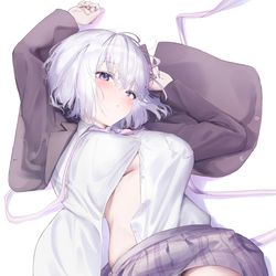 This is a pixiv picture whose title is 無題.