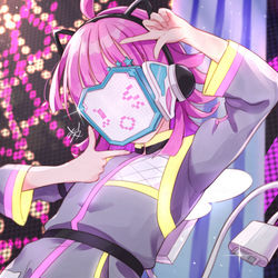 This is a pixiv picture whose title is 璃奈ちゃんお誕生日おめでとうございます！.