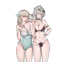 This is a pixiv picture whose title is 蓝色幽灵和汉考克1.