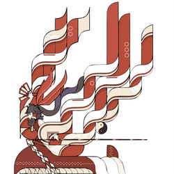 This is a pixiv picture whose title is 霊夢さん。.