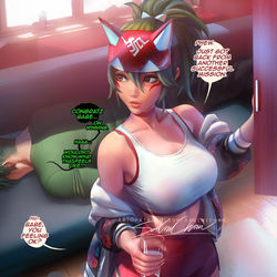 This is a pixiv picture whose title is cheer up 开心点.