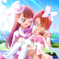 This is a pixiv picture whose title is 【skeb】あげツバ結婚式.