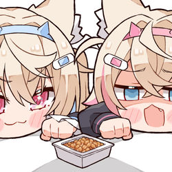 This is a pixiv picture whose title is Natto?.