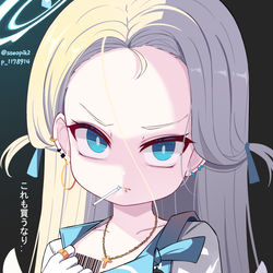 This is a pixiv picture whose title is 不良 ソラ.