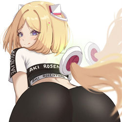 This is a pixiv picture whose title is BADGIRL AKI.