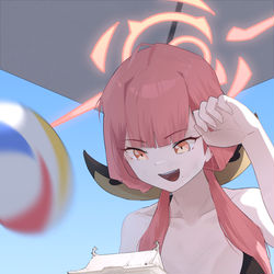 This is a pixiv picture whose title is 2023-11-14 陸八魔アル.