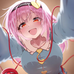 This is a pixiv picture whose title is 「さぁ、捕まえましたよ…」.