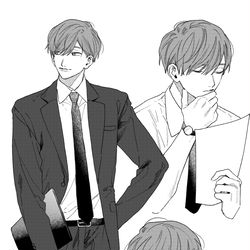 This is a pixiv picture whose title is if及川先生.