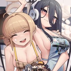This is a pixiv picture whose title is Nikke Exia, Novel.