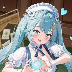 This is a pixiv picture whose title is メードファルザン.