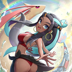 This is a pixiv picture whose title is ルリナ.