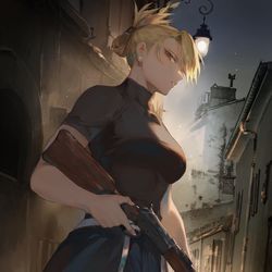 This is a pixiv picture whose title is ホークアイさん.