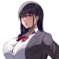 This is a pixiv picture whose title is ……邪魔なんだけど.