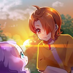 This is a pixiv picture whose title is ひろプリ４０話.