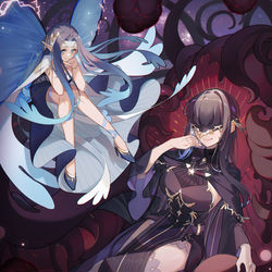 This is a pixiv picture whose title is FLFO9巻表紙用イラスト.