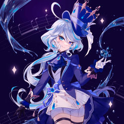 This is a pixiv picture whose title is フリーナ💧.