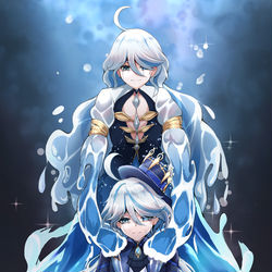 This is a pixiv picture whose title is Thank you, Furina.